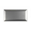 Original Bevel Silver 10cm x 20cm Wall Tile