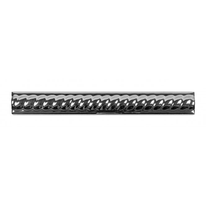 Heckstream Original Rope Chrome 2.5cm x 20cm Border Tile