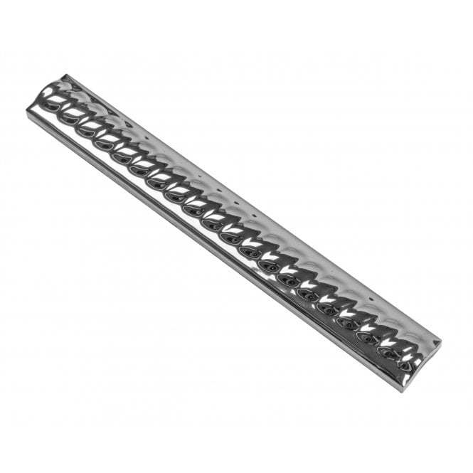 Heckstream Original Rope Chrome 2.5cm x 20cm Border Tile