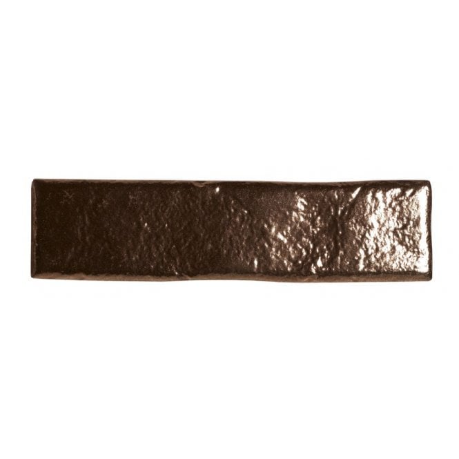 Orion Metallic Brick Rose Gold 28cm Wall Tile