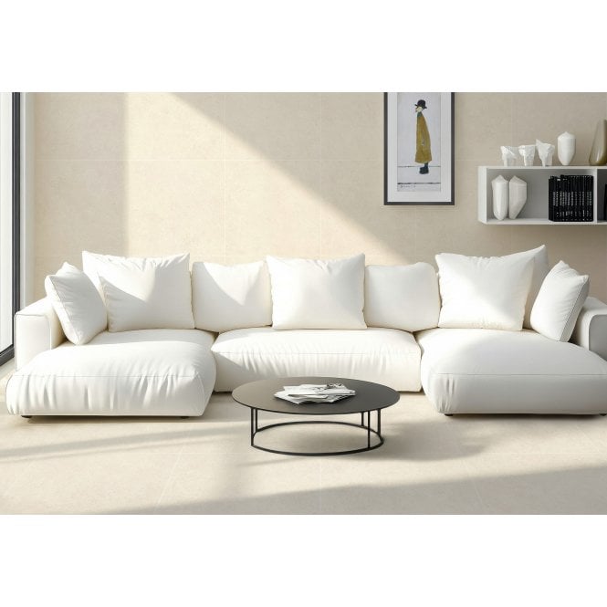 Padova Bone 60cm x 60cm Wall and Floor Tile