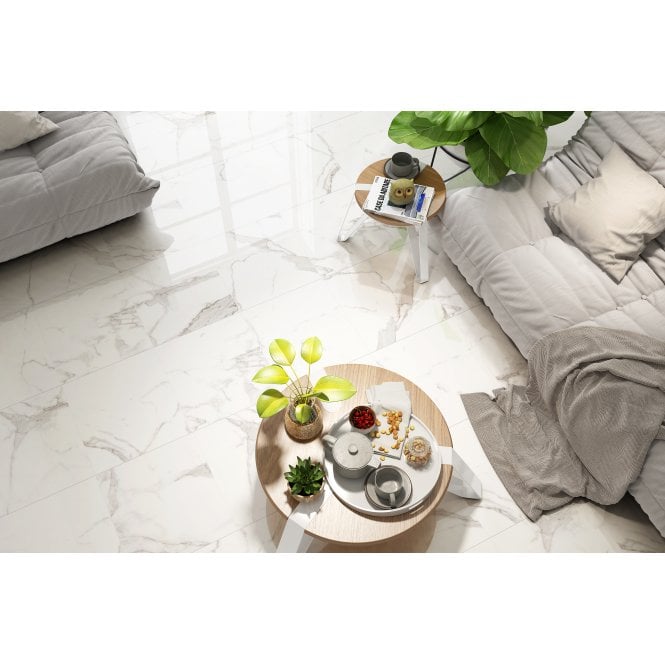Palatina Blanco Brillo 45cm x 45cm Wall Tile