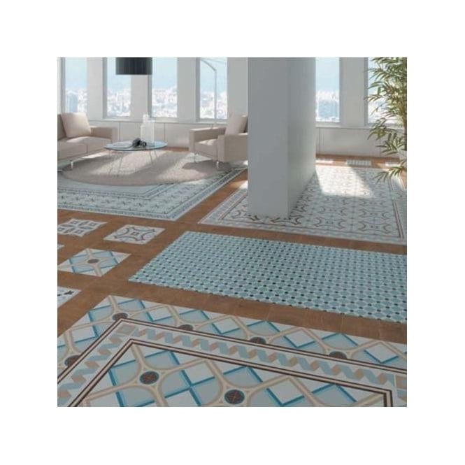 Vives Palau Celeste 20cm x 20cm Floor Tile