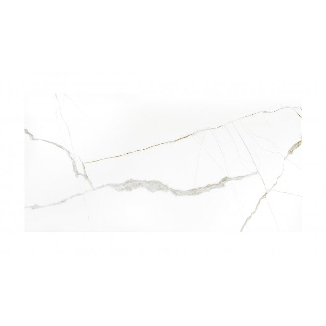 Pamena White 40cm x 80cm Wall Tile