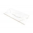Pamena White 40cm x 80cm Wall Tile