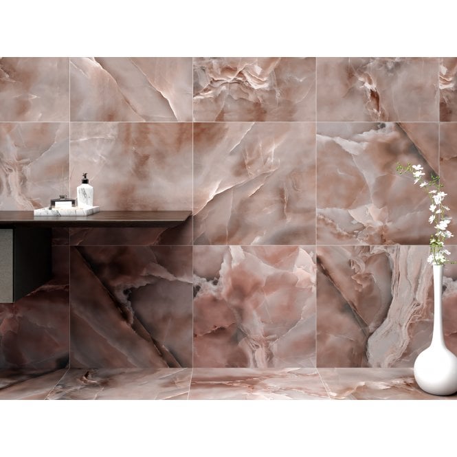 Paradise Amethyst Onyx 60cm x 60cm Wall & Floor