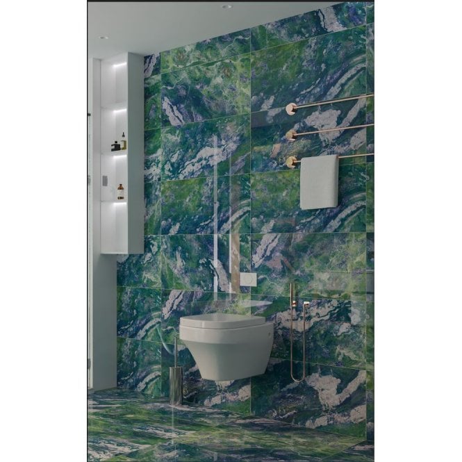Paradise Blue Amazon Onyx 42.7cm x 86.2cm Wall & Floor