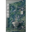 Paradise Blue Amazon Onyx 42.7cm x 86.2cm Wall & Floor