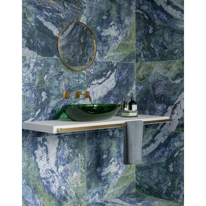 Paradise Blue Amazon Onyx 60cm x 60cm Wall & Floor