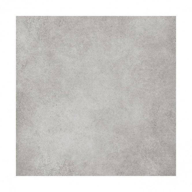 Parian Medium Grey 14.2cm x 14.2cm Wall & Floor Tile - 12 pack
