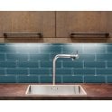 Parisien Metro Crackle Blue 7.5cm x 22.5cm Wall Tile