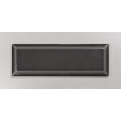 Parisien Metro Crackle Charcoal 7.5cm x 22.5cm Wall Tile