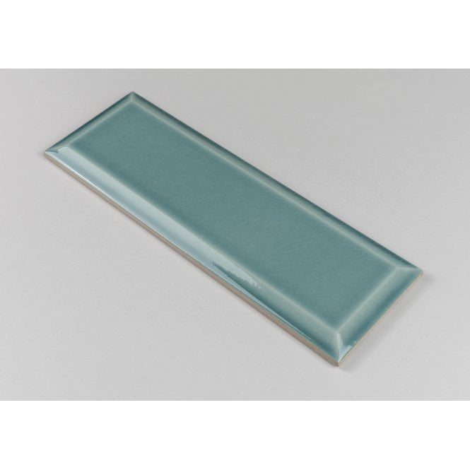 Parisien Metro Crackle Emerald 7.5cm x 22.5cm Wall Tile