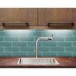 Parisien Metro Crackle Emerald 7.5cm x 22.5cm Wall Tile