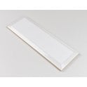 Parisien Metro Crackle Ice White 7.5cm x 22.5cm Wall Tile