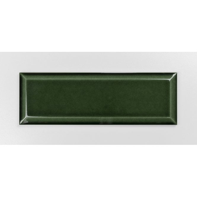 Parisien Metro Crackle Victorian Green 7.5cm x 22.5cm Wall Tile