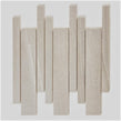 Paros Taupe Interlocking 29.5cm x 33.2cm Mosaic Tile