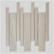 Paros Taupe Interlocking 29.5cm x 33.2cm Mosaic Tile