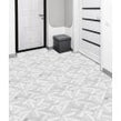 Parquet Carrara & Thassos White 30.5cm x 30.5cm Mosaic Tile