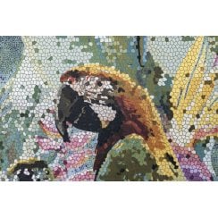 Parrot Decor Pattern 45cm x 90cm Wall Tile (8 Tiles)