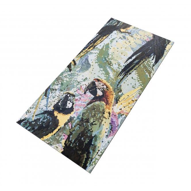 Parrot Decor Pattern 45cm x 90cm Wall Tile (8 Tiles)