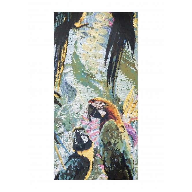Parrot Decor Pattern 45cm x 90cm Wall Tile (8 Tiles)