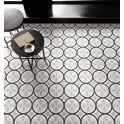 Italian Design Patchwork B&W 01 20cm x 20cm Wall & Floor Tile