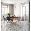 Italian Design Patchwork B&W 03 20cm x 20cm Wall & Floor Tile