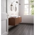 Italian Design Patchwork B&W 04 20cm x 20cm Wall & Floor Tile