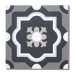 Italian Design Patchwork B&W 04 20cm x 20cm Wall & Floor Tile