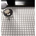 Italian Design Patchwork B&W 05 20cm x 20cm Wall & Floor Tile