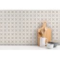 Patchwork Clover Grey 29.8cm x 29.8cm Wall & Floor Tile
