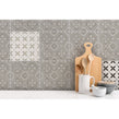 Patchwork Clover Grey 29.8cm x 29.8cm Wall & Floor Tile