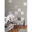 Patchwork Clover Grey 29.8cm x 29.8cm Wall & Floor Tile
