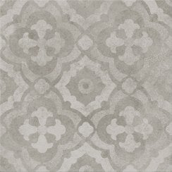 Patchwork Kobe Light Grey 29.8cm x 29.8cm Wall & Floor Tile