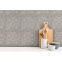 Patchwork Kobe Light Grey 29.8cm x 29.8cm Wall & Floor Tile