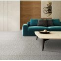Patchwork Kobe Light Grey 29.8cm x 29.8cm Wall & Floor Tile