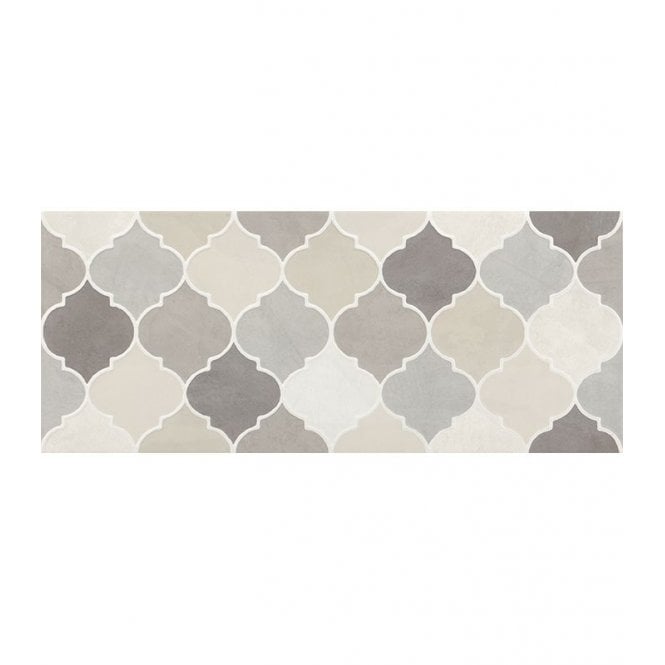 Italian Design Pattern Mix Cenere 25cm x 60cm Wall Tile