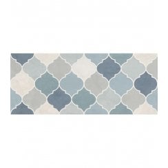 Italian Design Pattern Mix Denim 25cm x 60cm Wall Tile