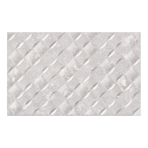 Pavimento Light Grey Decor 25cm x 40cm Wall Tile