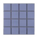 Payan Square Airforce Blue (7.3cm x 7.3cm) 30.5cm x 30.5cm Mosaic Tile