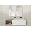 Payan Square Bone (7.3cm x 7.3cm) 30.5cm x 30.5cm Mosaic Tile