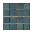 Payan Square Buckingham Green (7.3cm x 7.3cm) 30.5cm x 30.5cm Mosaic Tile