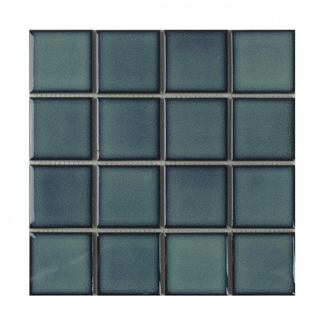 Payan Square Buckingham Green (7.3cm x 7.3cm) 30.5cm x 30.5cm Mosaic Tile