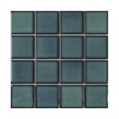 Payan Square Buckingham Green (7.3cm x 7.3cm) 30.5cm x 30.5cm Mosaic Tile