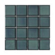 Payan Square Buckingham Green (7.3cm x 7.3cm) 30.5cm x 30.5cm Mosaic Tile