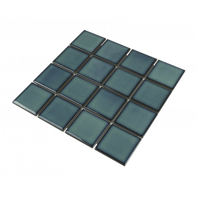 Payan Square Buckingham Green (7.3cm x 7.3cm) 30.5cm x 30.5cm Mosaic Tile