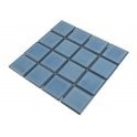 Payan Square Cyan Blue (7.3cm x 7.3cm) 30.5cm x 30.5cm Mosaic Tile