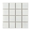 Payan Square Ghost White (7.3cm x 7.3cm) 30.5cm x 30.5cm Mosaic Tile