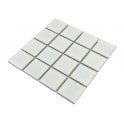 Payan Square Ghost White (7.3cm x 7.3cm) 30.5cm x 30.5cm Mosaic Tile